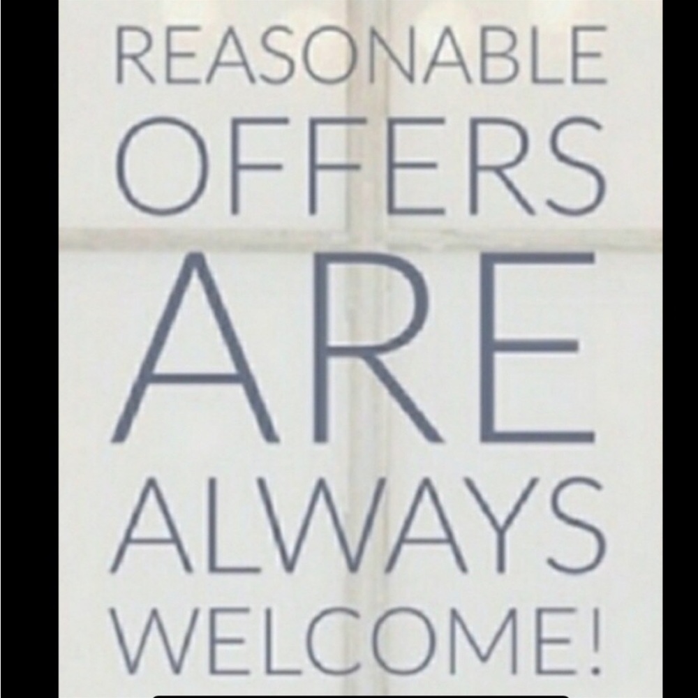 I consider all offers!